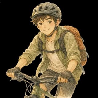 自転車好きさんのイラスト
