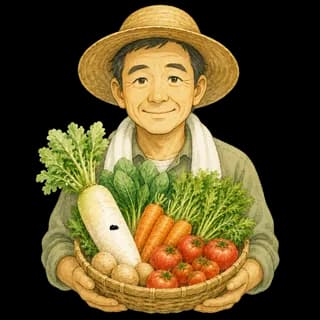 農家さんのイラスト