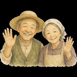 ご近所さんのイラスト